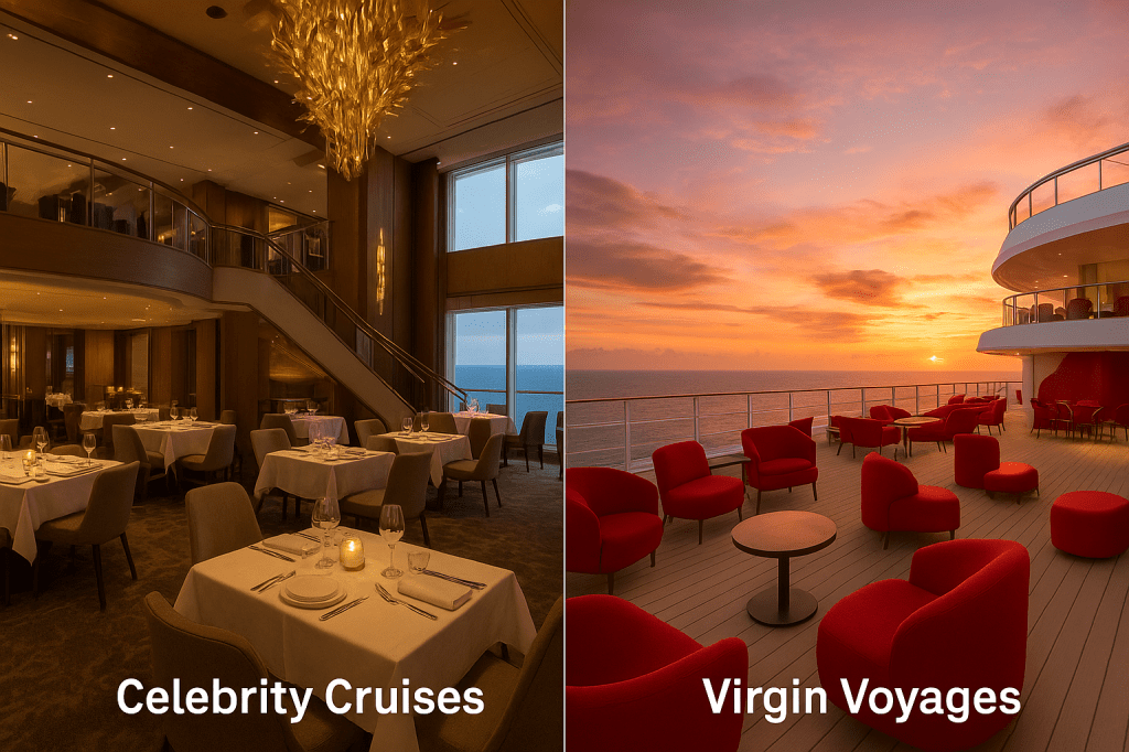 Beyond Luxury: My Surprising Take on Celebrity Edge vs Virgin&nbsp;Voyages