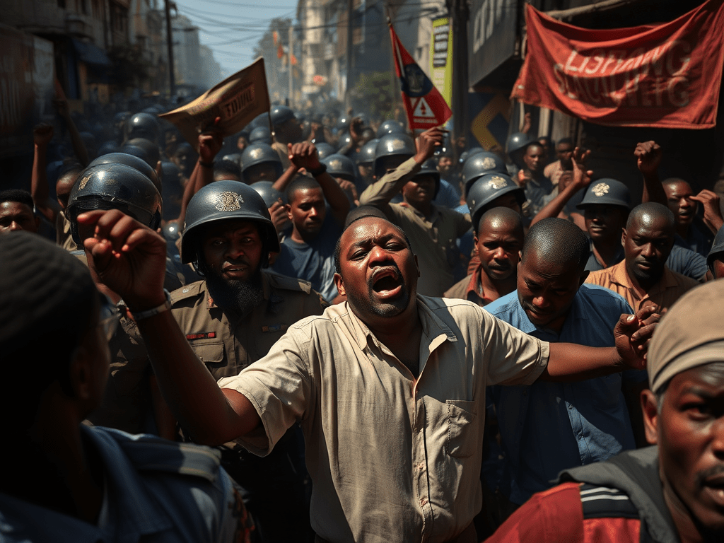 Blood on the Pavement, Hope in Her Hands: A Mother’s Story of Post-Election&nbsp;Tanzania