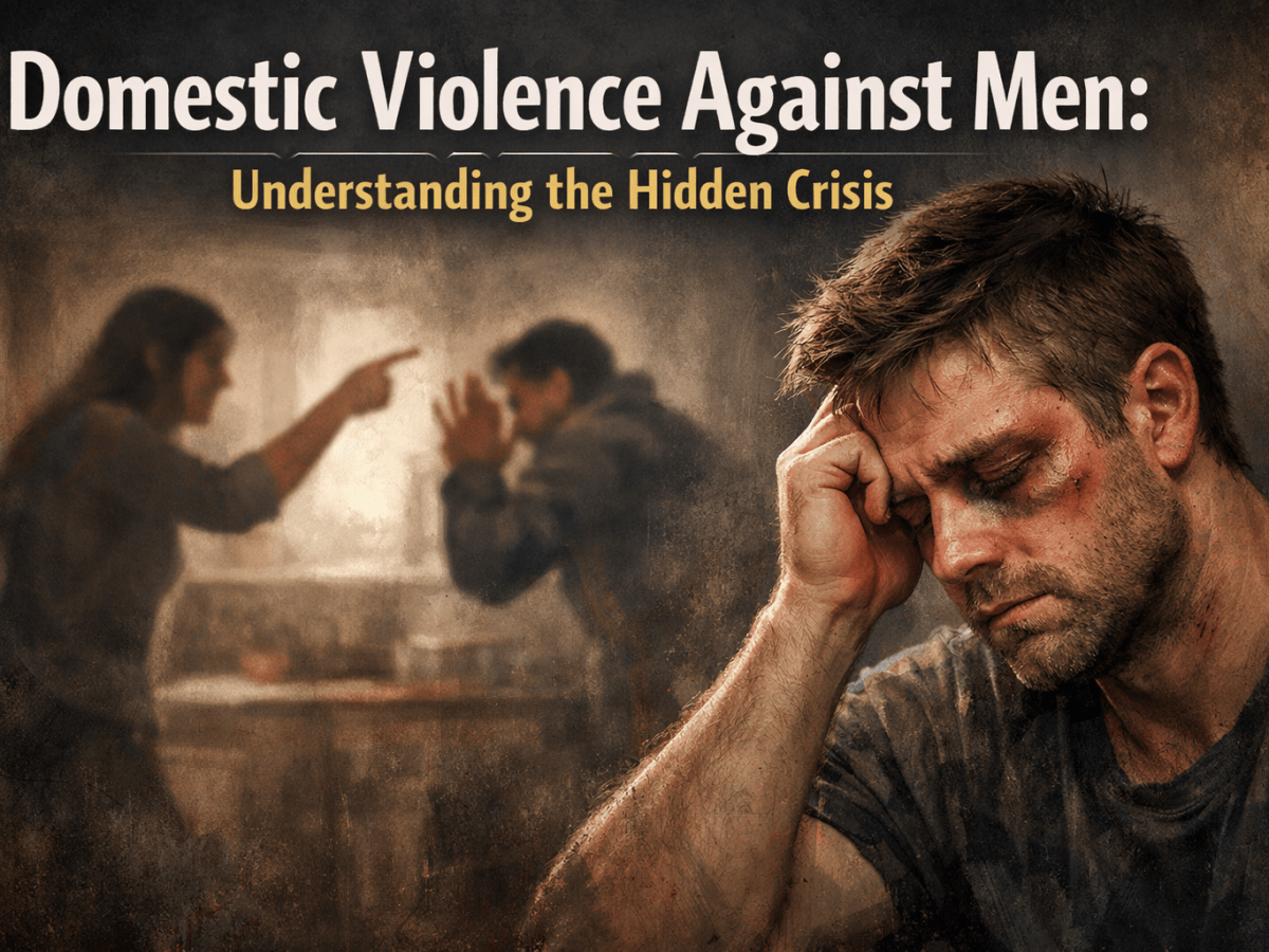 domestic violence against men: understanding the&nbsp;crisis