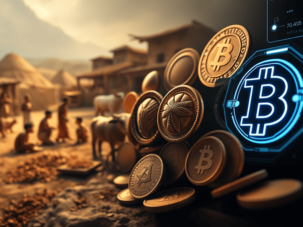 The Evolution of Money: From Barter to&nbsp;Cryptocurrency