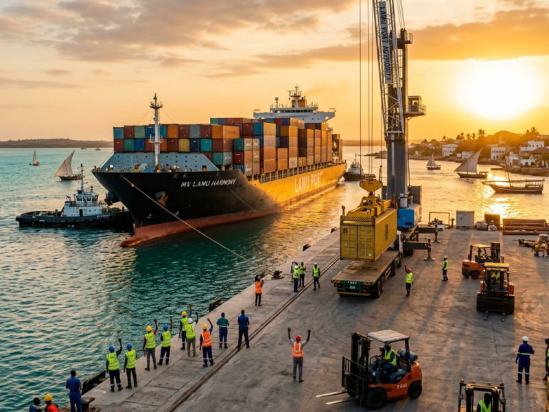 Lamu’s Surprise Boom: Why Rerouted Ships Are Turning Kenya’s Second Port into East Africa’s New&nbsp;Lifeline